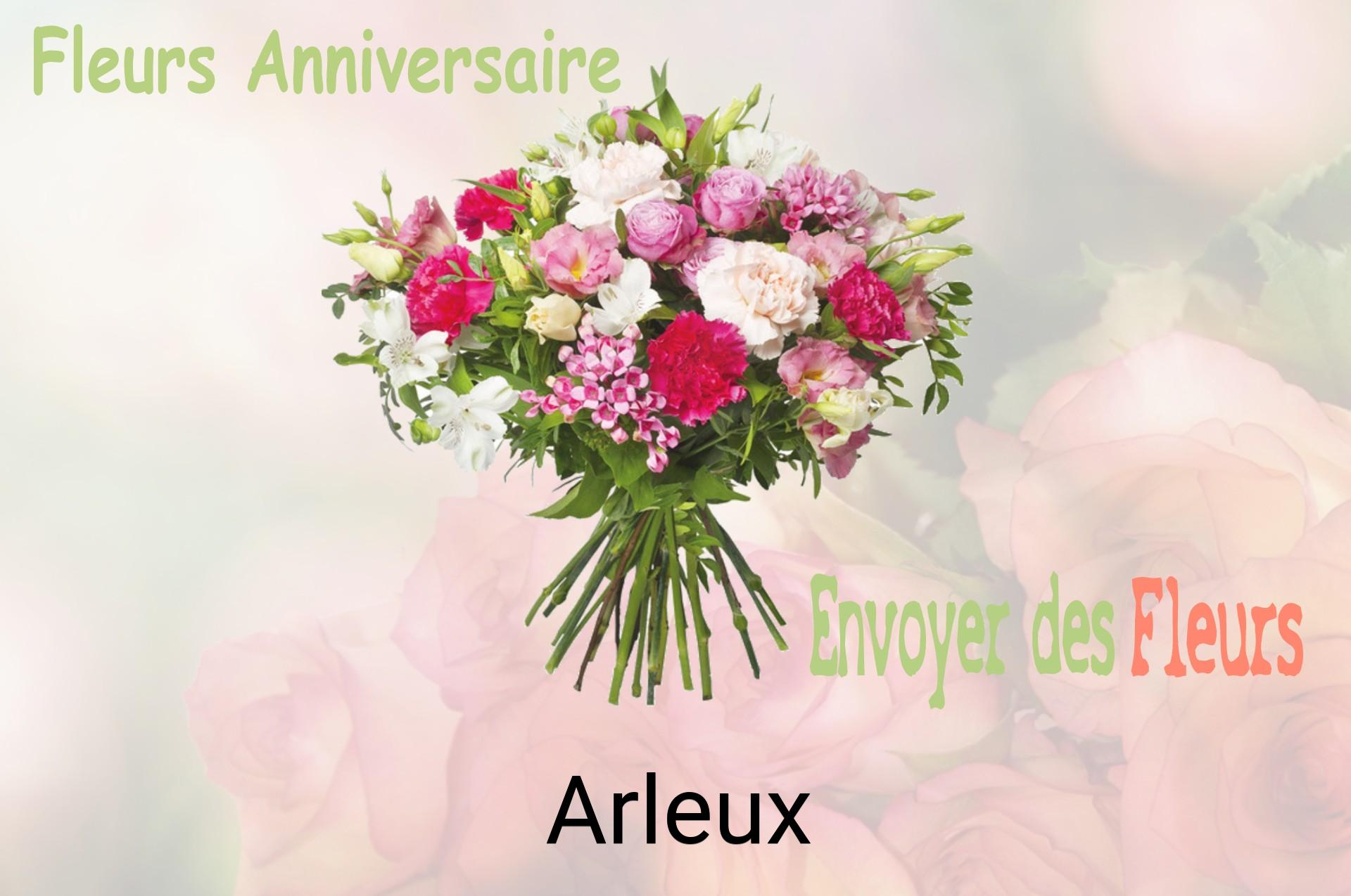 Bouquet de fleurs d’anniversaire livré à Arleux